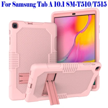 

Shockproof Case for Samsung Galaxy Tab A 10.1 inch SM-T510 SM-T515 2019 Cover New Tablet Funda Silicone Shell for Kids Gift