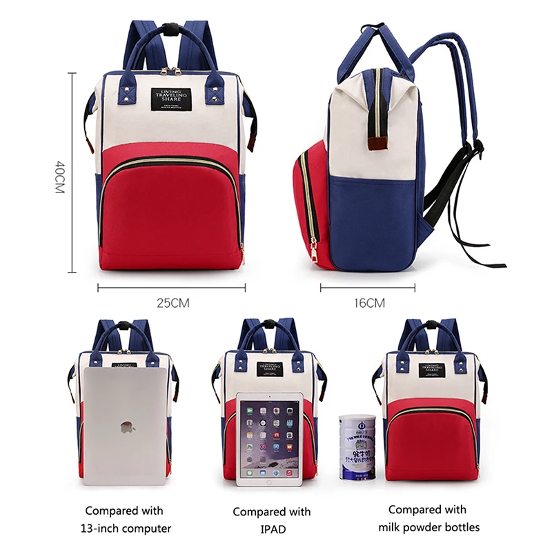 Fashion Mummy Maternity Nappy Bag Brand Large Capacity Outdoor Travel Diaper Bag Waterproof Baby Nursing Bags For Baby Care