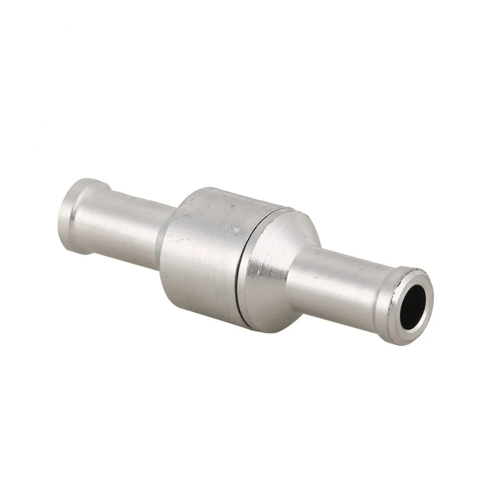 

1Pc Aluminium Check Valve 8mm Fuel Non- Return Inline Check Valve Vacuum Hose One Way For Automobile Vehicle Carburettor