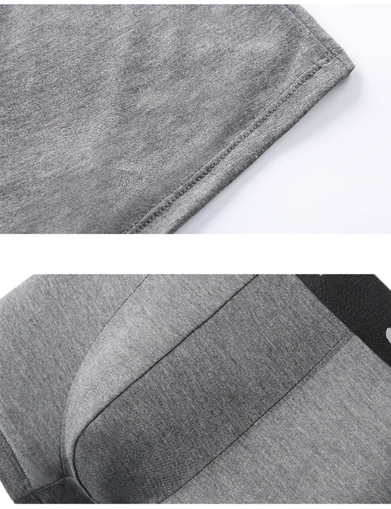 Lot Men's panties Fashion Men's Boxer Shorts Modal Boxer Shorts Winter Male Breathable Underwear Men underpants Hot (6)