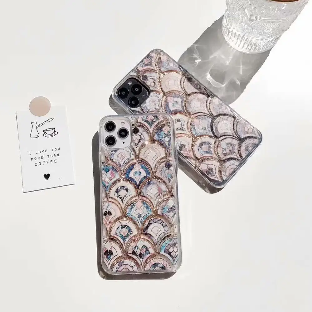 ORYKSZ 3D Блестящий чехол для iPhone 11 Pro Max XR XS X 6 6S 7 8 Plus Роскошный Жесткий Чехол|Бамперы| |