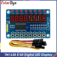 TM1638 Module Sleutel Display Voor Avr Arduino Nieuwe 8-Bit Digitale Led Buis 8-Bit
