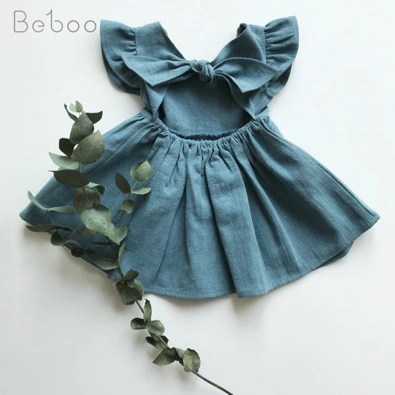 Autumn Christmas Special Sale Children's Clothes New Year Print 4-8y Old Girls Dress +headband For Party Infant | Детская одежда и