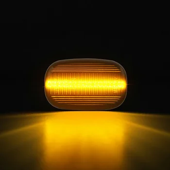 

Dynamic Side Marker Light LED 12V 3W 2835 SMD Smoke Lens 2X High quality