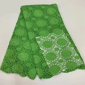 

African Guipure Cord Lace Fabric With Stones 2020 High Quality Lace Material Nigerian Lace Fabrics For Dress Wedding Sewing