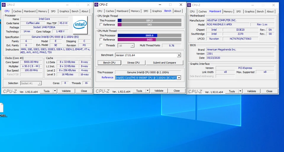 9TH COFFEE LAKE REFRESH QQLS 0000 2.1G 8C16T MODIFIED LAPTOP CPU
