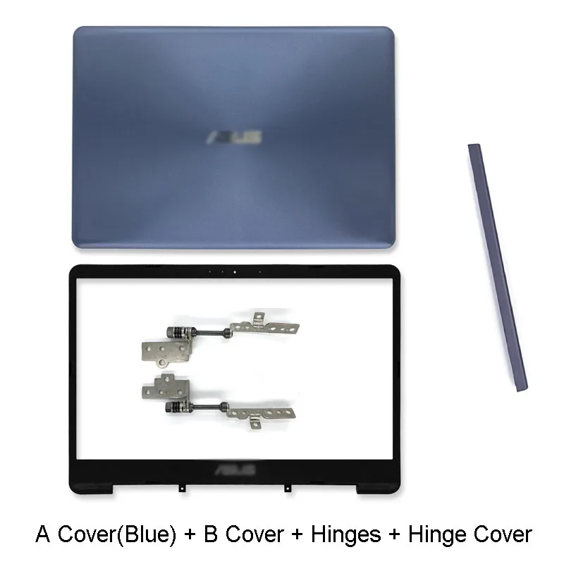 waterproof laptop case New Laptop LCD Back Cover For ASUS A411U X411U X411UF A411U Front Bezel Hinges Palmrest Bottom Case A B Cover best laptop bags for men Laptop Bags & Cases