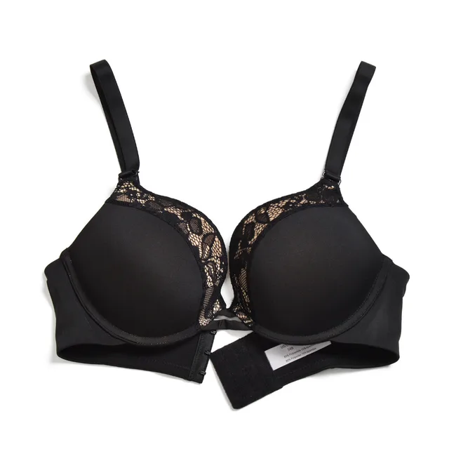 Classique 758 Post Mastectomy Fashion Bra-Black-44B 