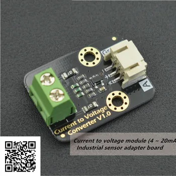 

Gravity: Current to Voltage Module (4 ~ 20mA) Industrial Sensor Adapter Board SEN0262