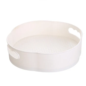 

360° Multifunctional Rotating Shelf Kitchen Spice Bottle Storage Box Non-Slip Fruit Tray Storage Box