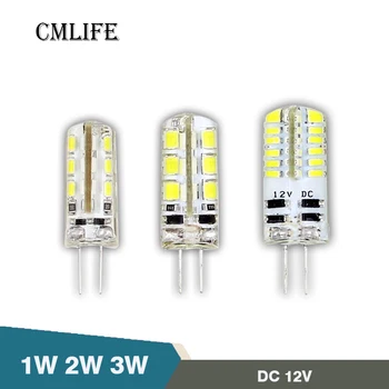 

G4 LED 1w 2w 3w AC DC 12V 220V Replace 10w 20w 30w 40w halogen lamp light 360 Beam Angle Christmas LED Bulb lamp