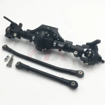

KYX Racing CNC Machined Front Rear Axle Metal Upgrade Axles for RC Crawler Car Axial SCX10 II 90046