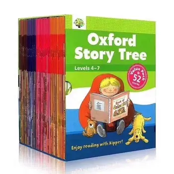 

52 books levels 4-7 Oxford story tree reading learing Child Phonics English story Picture book Baby Children early Education
