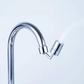 

360 Degree Rotating Faucet Filter Tip Water Bubbler Faucet Anti-splash Economizer Kitchen Supplies