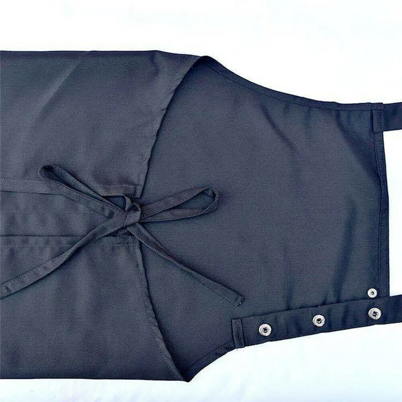 Apron Washable Pocket Butcher Waiter Chef Kitchen Cooking Unisex Waterproof OZ Men And Women Canvas Waterproof Apron