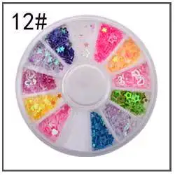 Manicure Decorations Wholesale 2 Mm 3 Mm Semicircle Pearl round Plates White Beige Pearl 12 Grid Turntable Accessories