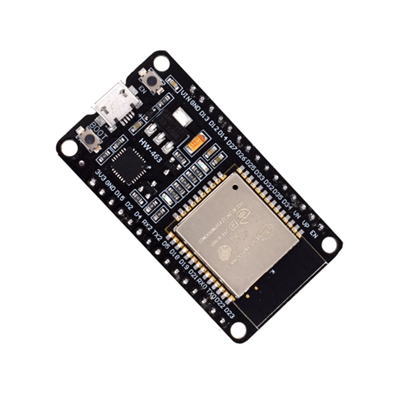 FULL-ESP-32 ESP-32S Беспроводной Wi-Fi Bluetooth макетная плата 2,4 ГГц Micro-USB CP2102 двухъядерный модуль ESP32 с контактами за пределами E