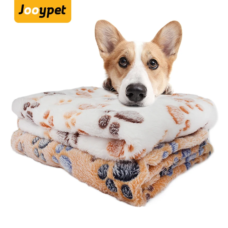 JOOYPET симпатичное теплое флисовое мягкое Флисовое одеяло для собак кошек и щенков