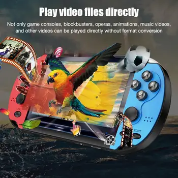

8GB Built-in 3000 Games Handheld Game Console Portable Classic Video Game Machine With 4.3 Inch HD Screen For Children Adults