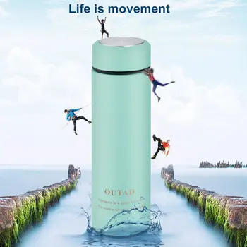 

Leak-proof Portable Stainless Steel Vacuum-Insulated Cup Mug Containers Outdoor Travel Durable Environmentally Friendly