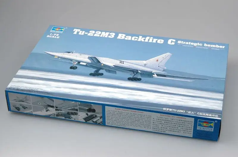 

Trumpeter 01656 1/72 Tu-22M3 Backfire C plastic model kit
