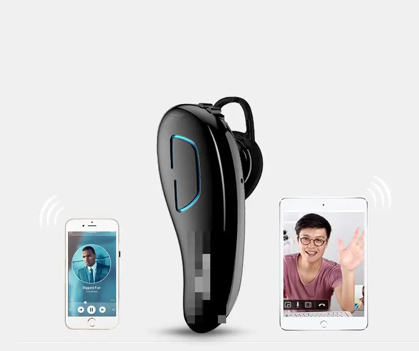 H02 Wireless Stereo Bluetooth Headset Earphone Driver Auriculares Style earpiece With MIC for phones fone de ouvido