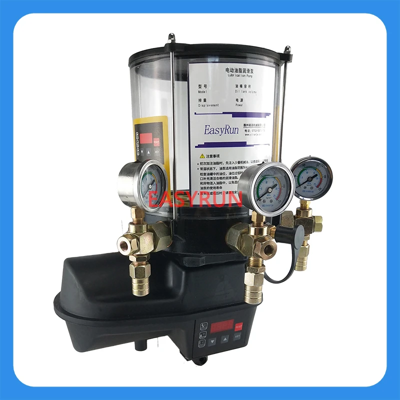 24V Grease Pump 2L With Display Grease Lubrication System Automatic Lubrication System for Wheel