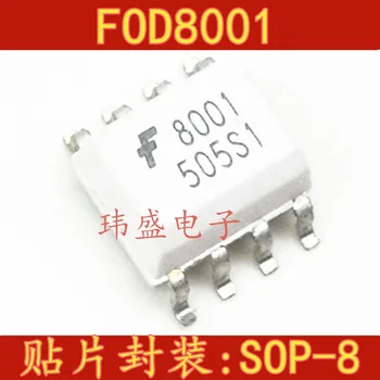 

10pcs FOD8001 SOP8 F8001 HCPL-8001