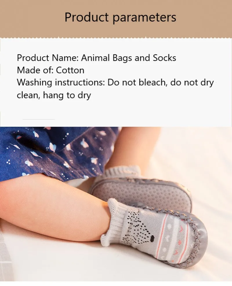 Nouveau Printemps Babe Chaussettes Enfants Infantile Dessin Anime Chaussettes bébе Cadeau Enfants Intérieur Plancher Chaussettes