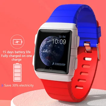 

CR11 1.3 Inch Kids Smart Watch Fitness Tracker Fashion Student Young Man Heart Rate Monitor Waterproof Sports relogio inteligent