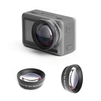 

for DJI OSMO Action Camera Lens Filter Macro Lens Optical Glass Anti-shake Zoom HD Macro Lens for DJI OSMO Action Accessories