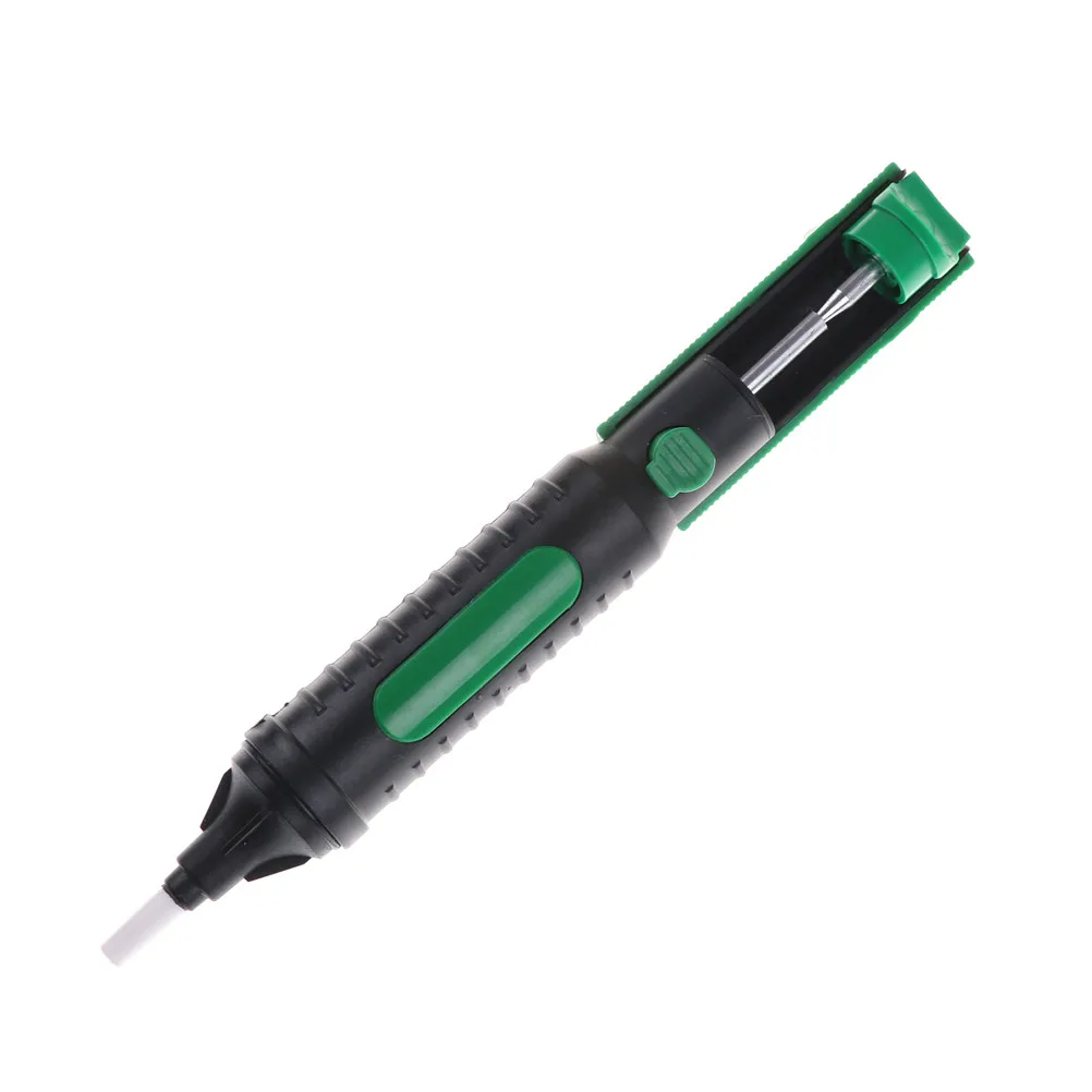 1* Vacuum Soldering Iron Desolder Electronic Component Manual Solder Sucker Pen Desoldering Pump Tool Removal