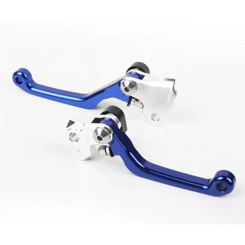 Для Kawasaki KX125 2006-2008 KX250 2005-2008 KX250F 2005 ЧПУ Поворотные Рычаги Тормозная система сцепления для мотокросса Dirtbike 8 цветов красный