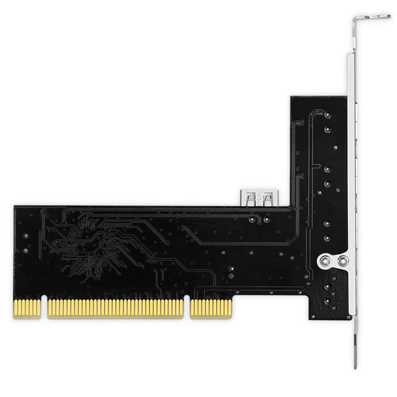 HAGOOGI PCI to USB 2.0 Ȯ ī, 5 Ʈ USB 2.0 , ܺ Ʈ 4 ,  Ʈ  1 , Nec720101