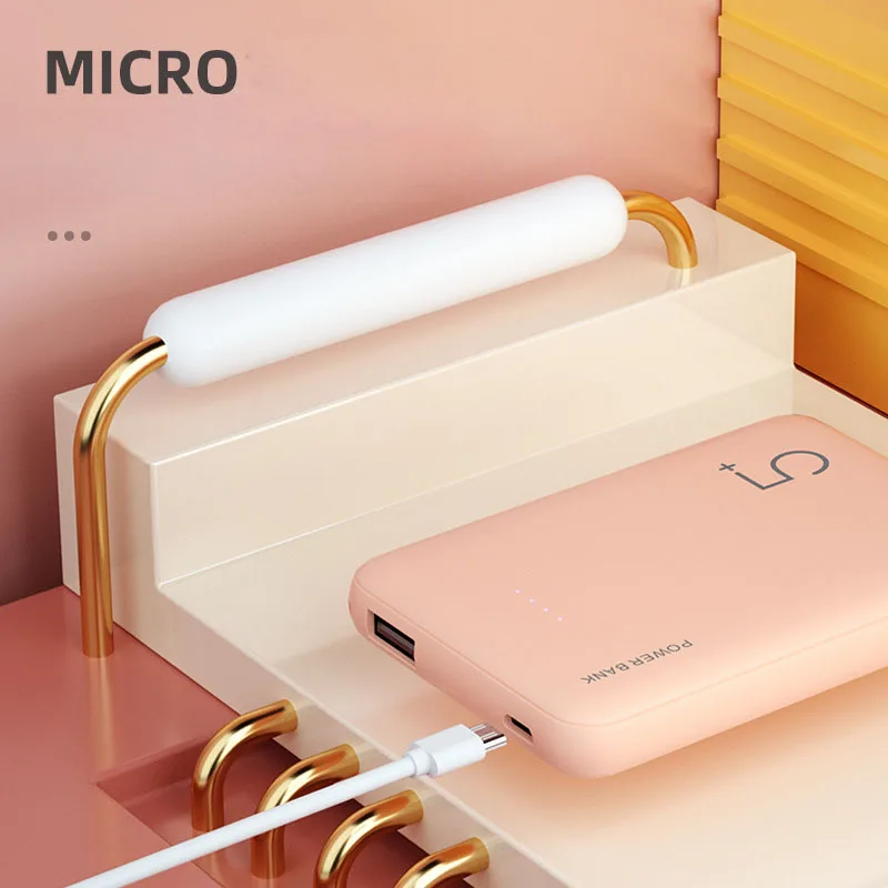 Portable Power Bank 10000mAh Mini External Battery Charger 2.1A FAST 5000mAh Poverbank Phone Charger For Smart Mobile Phone charmast