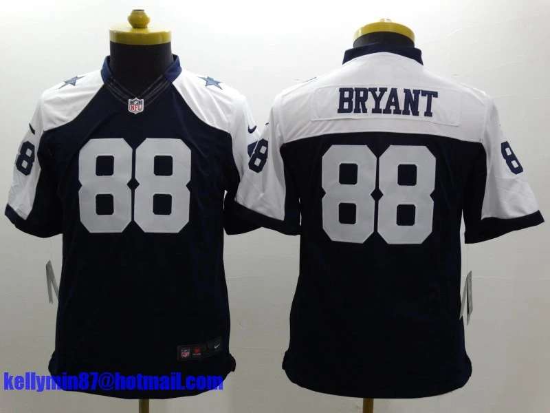 Коричневый Stitiched, Dallas s, Tony Romo, Emmitt Smith, Cole besley, Sean Lee, Jason Witten, Ezekiel Elliott, для молодежи, детский трикотаж - Цвет: Коричневый