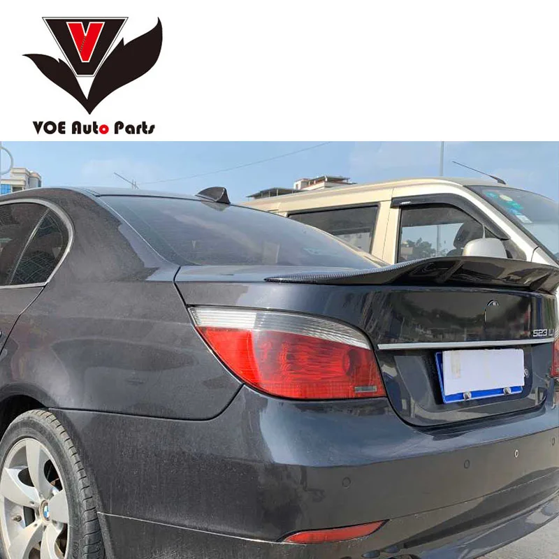 Rear Trunk Lid Car Spoiler Wings Tuning Part Accessories For BMW 5 Series M5  E60 520 525 528 2004 05 06 07 08 09 10 Glossy Black - AliExpress