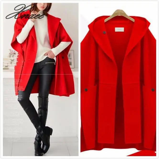 

Xnxee 2019 Hooded Casual Plus Size Half Sleeve Bat Cardigans Type Watch Jacket Women New Fashion Coat Dress