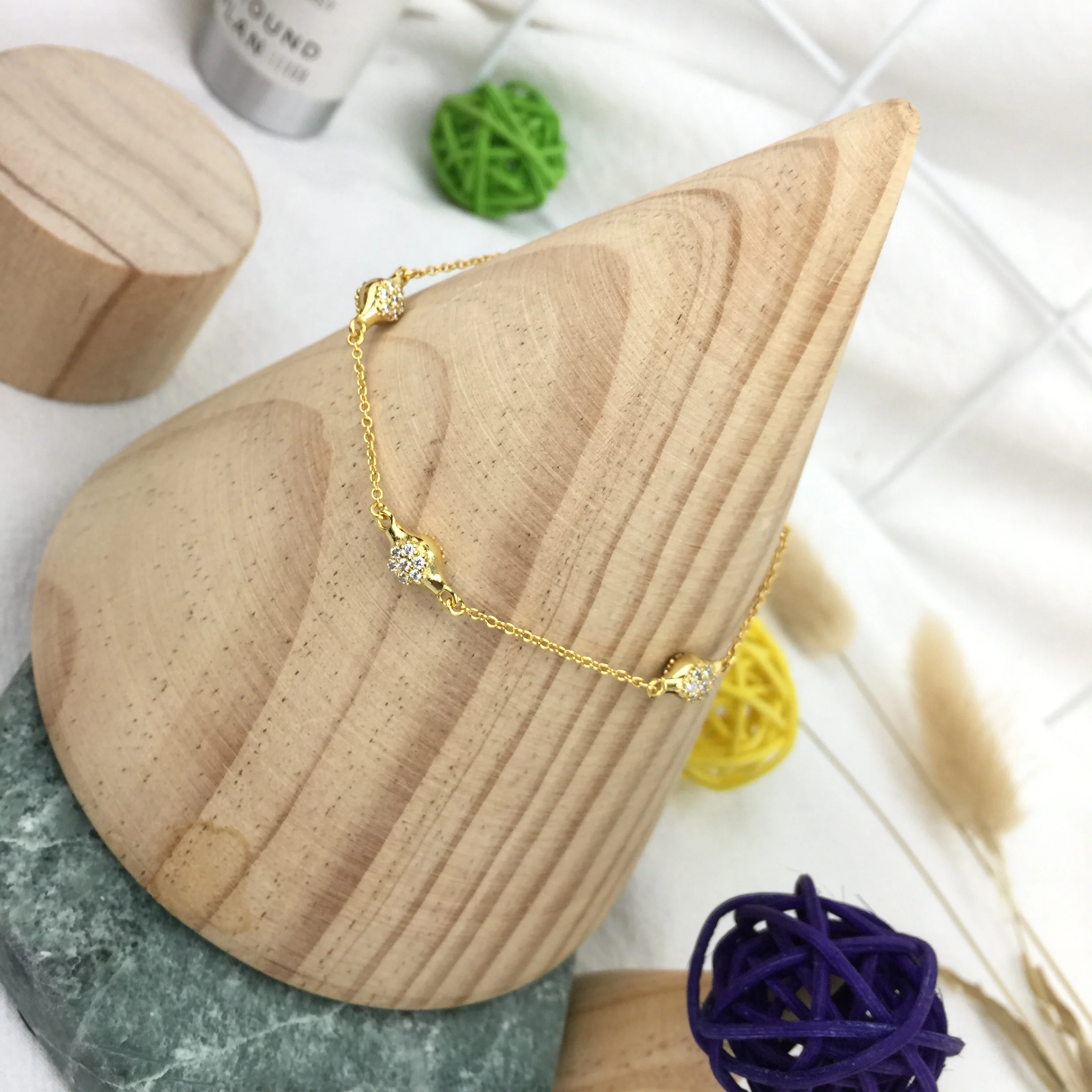 925 пробы Серебряный Классический паве современный LovePods женский шарм индивидуальность браслет ювелирные изделия торговля