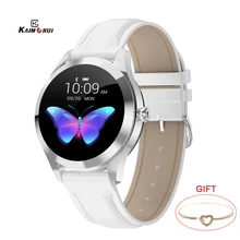 KW10 KW20 cмарт часы для женщин IP68 Водонепроницаемые наручные часы пульсометр тонометр шагомер Bluetooth спортивный фитнес браслет для Android IOS