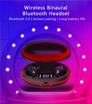 

JEROCK TWS Bluetooth Earphones 5.0 True Wireless Earbuds Stereo Handsfree in Ear Phone Gaming Sport Headset 2020 Hot