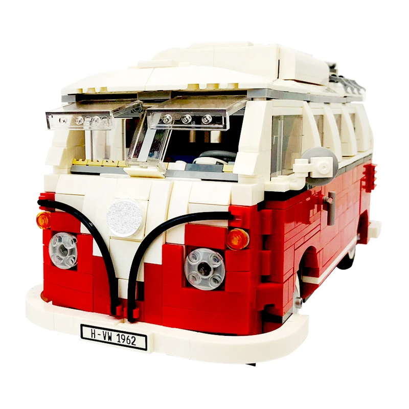 

Technology Creator Volkswagen T1 Camper Van for Legoing Technic Series Model Building Blocks Kits Set Bricks Toy Children Gifts