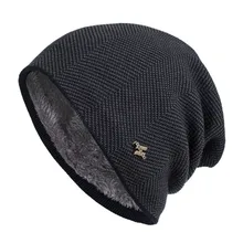 Мужская зимняя теплая шапка, новая мода, для взрослых, унисекс, вязанные, на каждый день, шапочки, Skullies, хлопок, шерсть, шапки, бренд, для улицы, одноцветные, Gorros