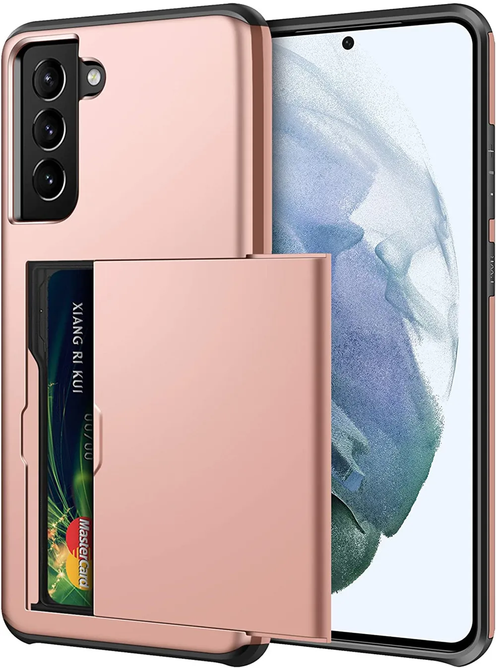 Custodia Con Portacarte S21 Samsung Galaxy S21 Plus Ultra Cover Per Galaxy S21Ultra S21 + 5G Cover Coque Funda Bumper Capa