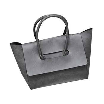 

Fashion Lady Totes Female Flap Handbag Women Bags Shoulder Crossbody Bag High Capacity Wild Bag (Gray)
