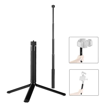 

Mini Tripod Desktop Tabletop Stand Compact Telescoping Selfie Stick for Smooth 4 Osmo Mobile Vimble 2 Gimbal Handle Grip Camera