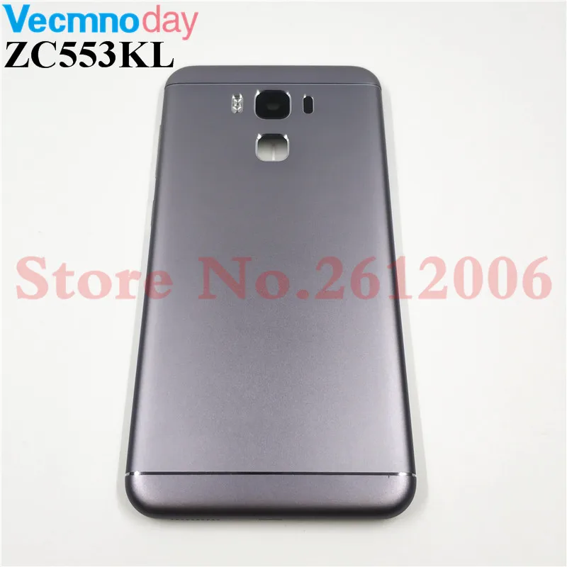 ZC553KL Батарея задняя крышка для ASUS Zenfone 3 Max ZC553KL Батарея задняя дверь Чехол Корпус с логотипом