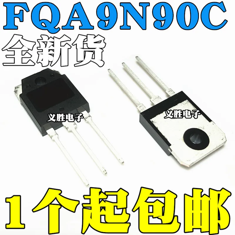 2 шт./лот MOS FQA9N90C 9N90 9A 900V TO-3P в наличии | Электронные компоненты и принадлежности