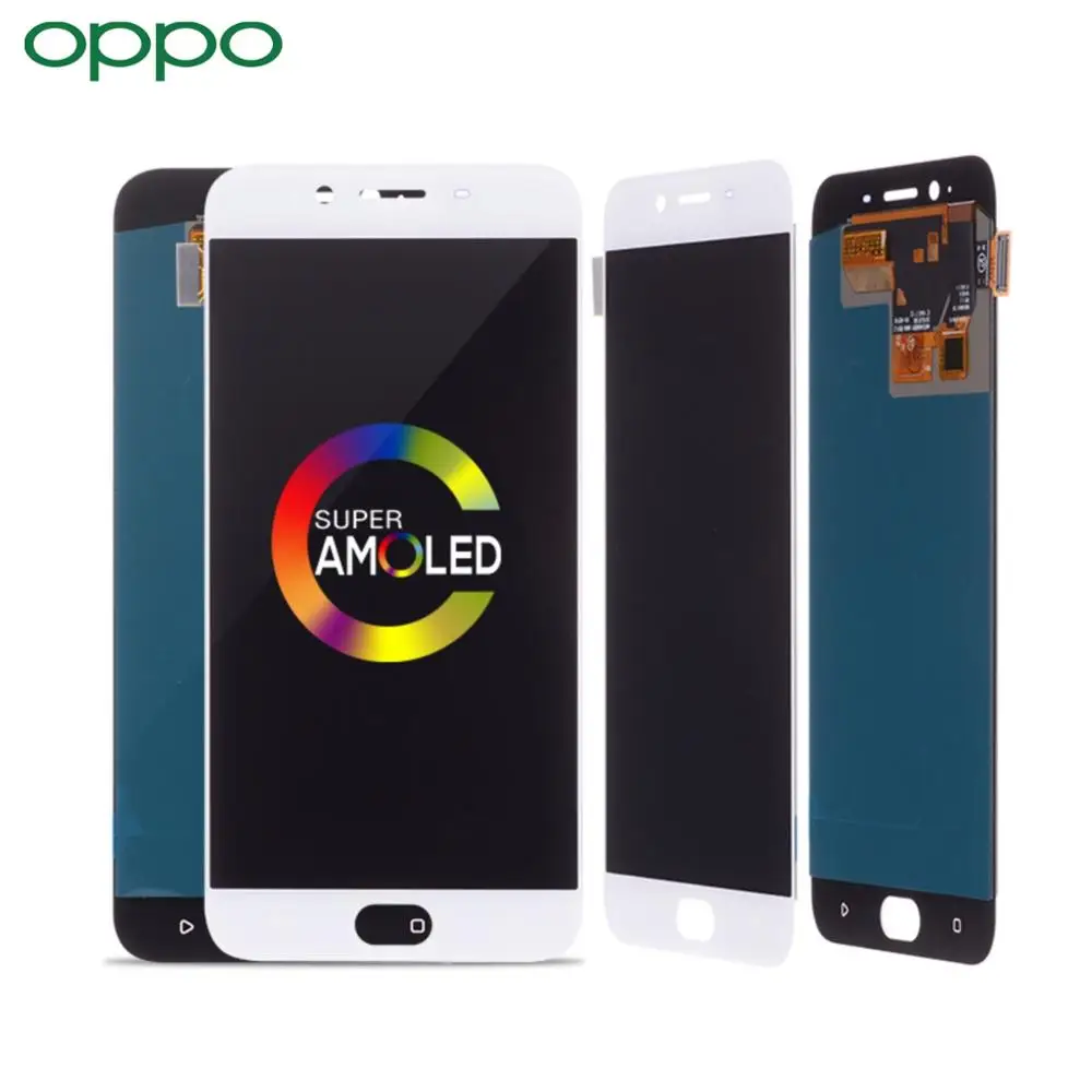 Для OPPO R9S ЖК-экран с сенсорным экраном дигитайзер экран для OPPO R9S замена экрана