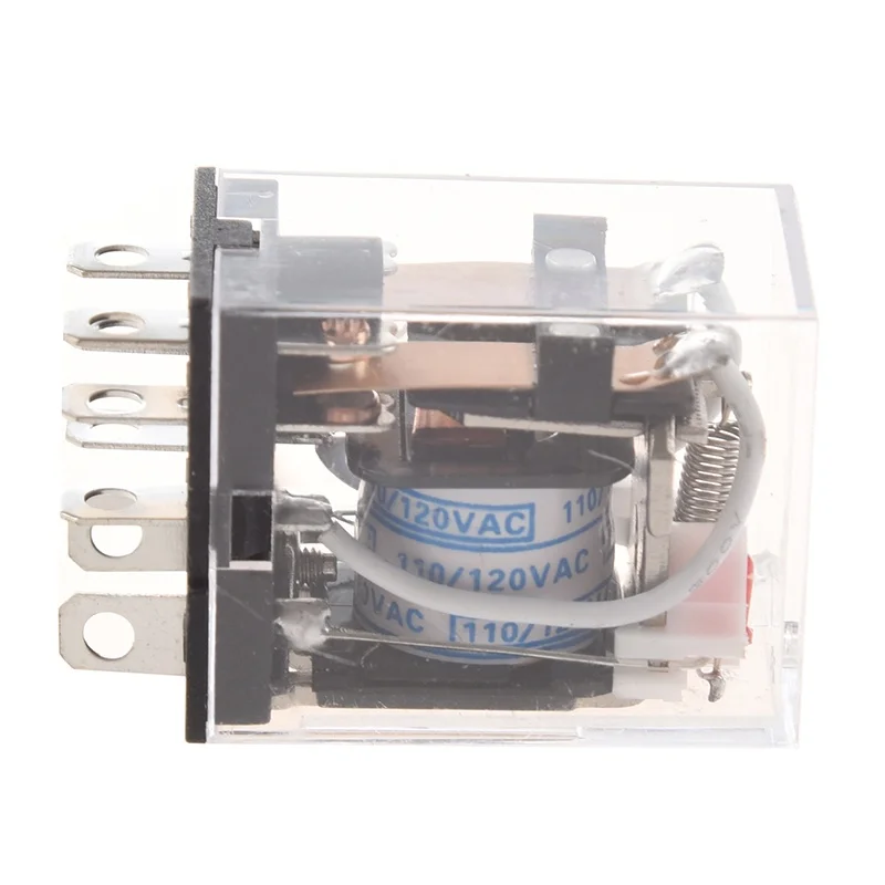 

JQX-13FL AC 110V Coil DPDT 8-Pin 8P Electromagnetic Power Relay